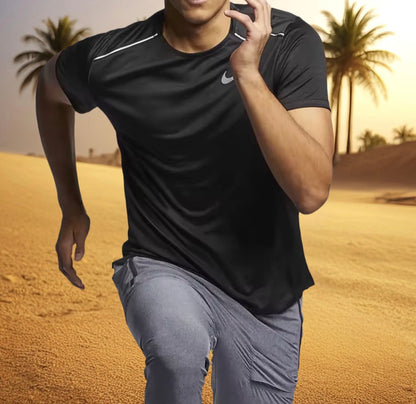 T’shirt Nike running noir